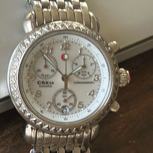 Michele CSX33 ladies diamond watch
